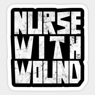 Nurse With Wound Sticker